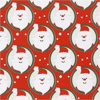 Geschenkpapier Weihnachtsmann Rot 500 X 50 Cm