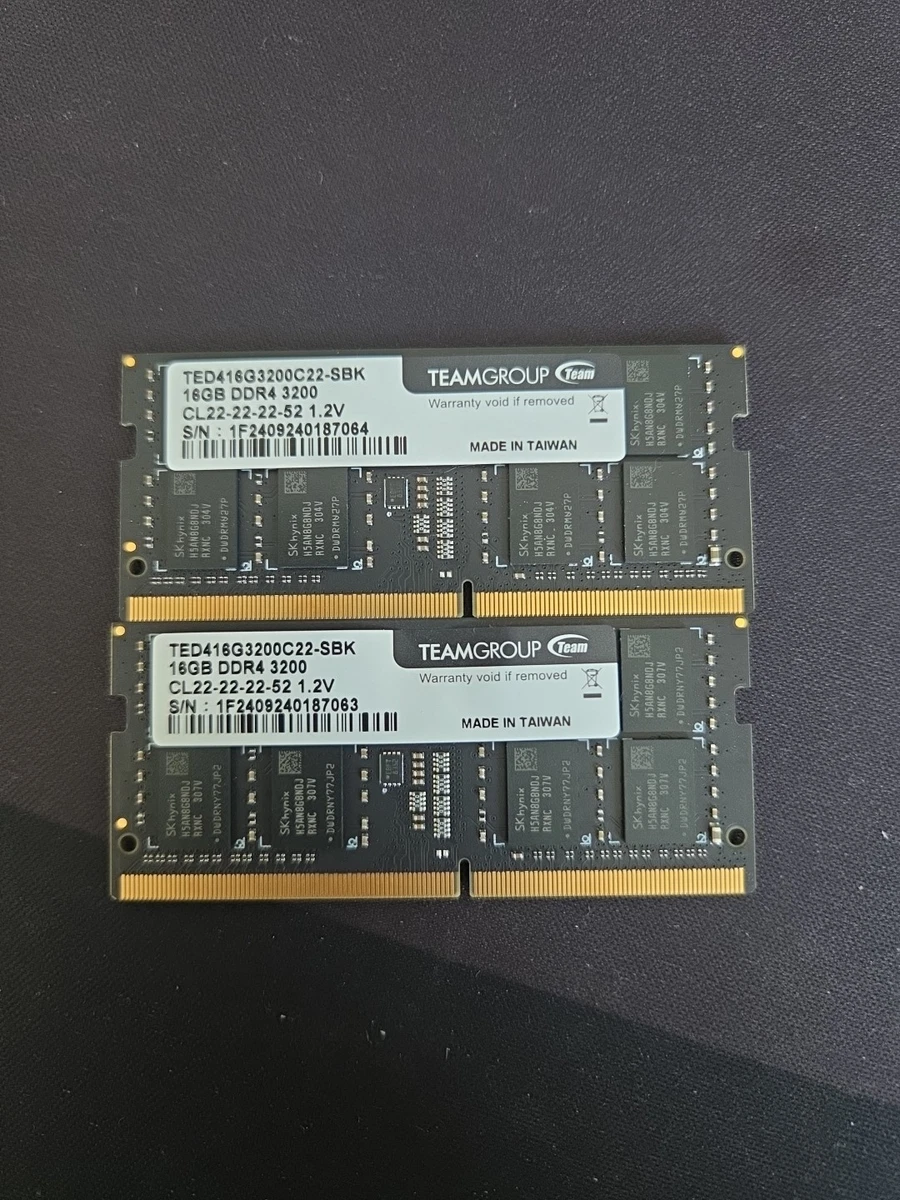 Team Group Computer RAM 32 GB Total Capacity for sale | eBay