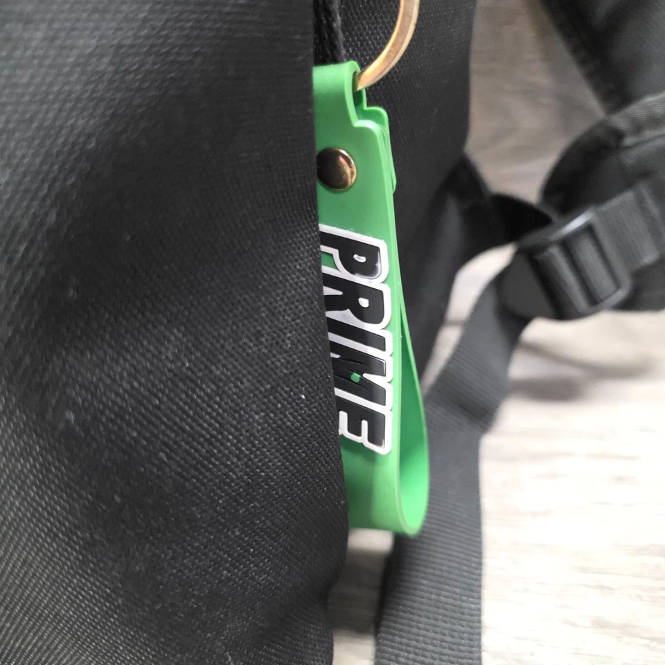 Jordan Jumpman Backpack Big Boys Black Red Large Logo School Clean W Keychain - Image 3 of 4