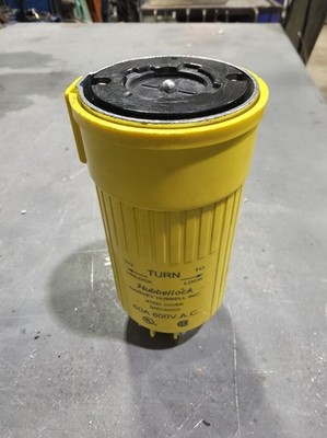   Hubbell Hbl26418 Female Locking Connector 60 A 600V Hubbellock For HBL26419