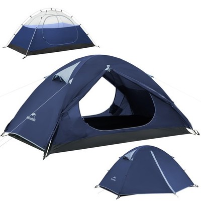 Naturehike Bleik-A 2-3 Person Camping Tent, Waterproof Double Layer Lightweight