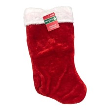 21438 - 17" Merry Brite Plush Christmas Stocking Pod 2-54 