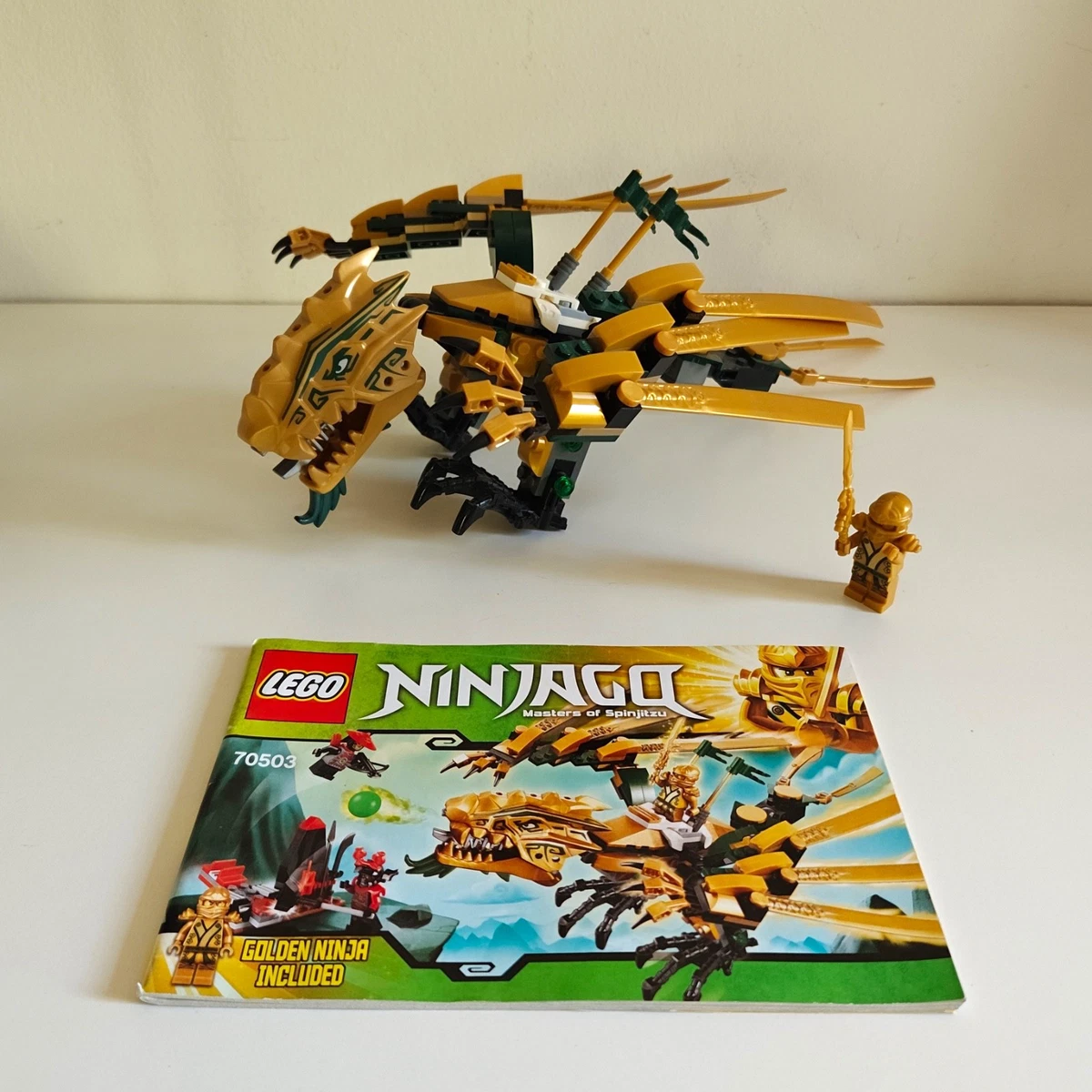 Lloyd Golden Ninja The Golden Dragon NINJAGO LEGO (R) Complete