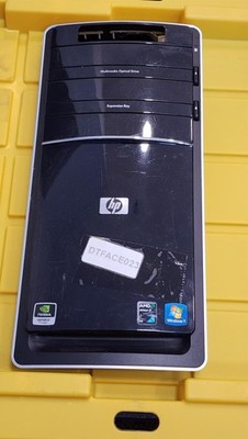 HP Tower Faceplate, CASETEK H-1663, BAYER LUSTRAN 650, Black, CHIMEI ABS PA757