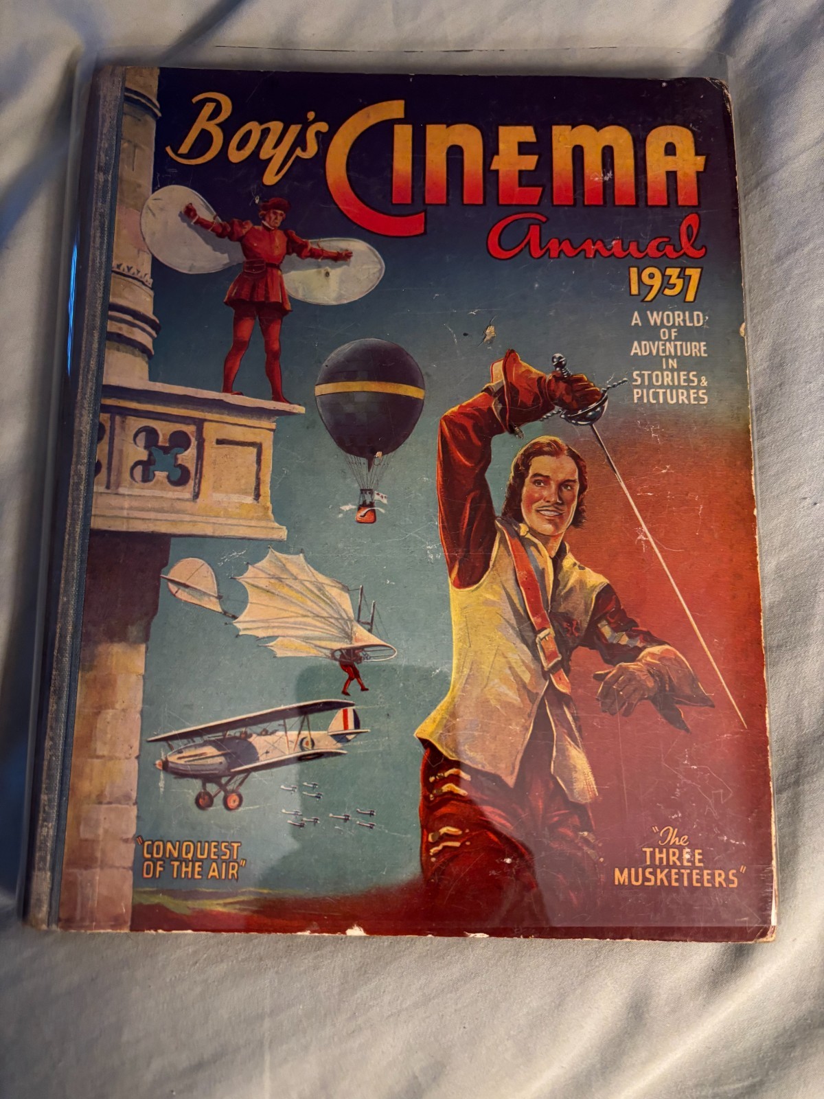 1937 Boy's Cinema Annual - movie tie-in VG Charlie Chaplin - Modern Times etc