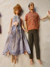 Vintage 1960-1962 Bubble Cut Barbie& Ken Mattel Teenage Fashion Model