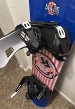 Rossignol Alias Snowboard 2023 with Burton freestyle bindings (New)