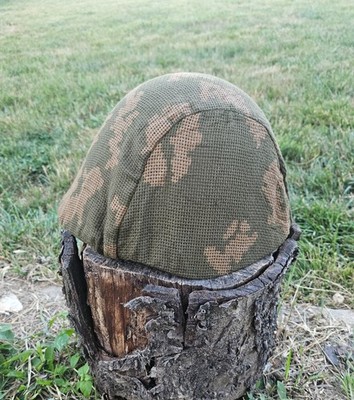 虹*ス様 【Euro vintage】ロシア軍スナイパーシャツKZS メッシュ RUSSIAN SOVIET KZS CAMOUFLAGE COVER FOR HELMET SSH 68 HELMET COVER