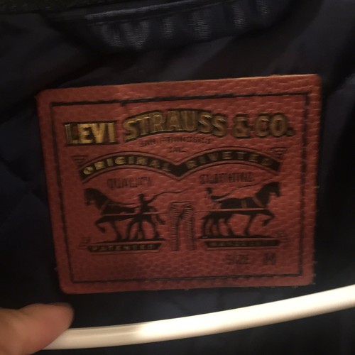 Levis New England Patriots Trucker Jeansjacke Damen Größe M Neu mit Etikett - Bild 4 von 6