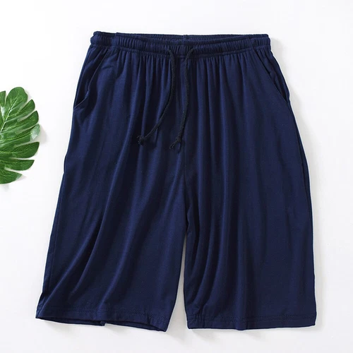 Men Soft Sleep Shorts Loose Lounge Shorts Sleep Pj Pant with Pockets L-8XL Short - Picture 15 of 24