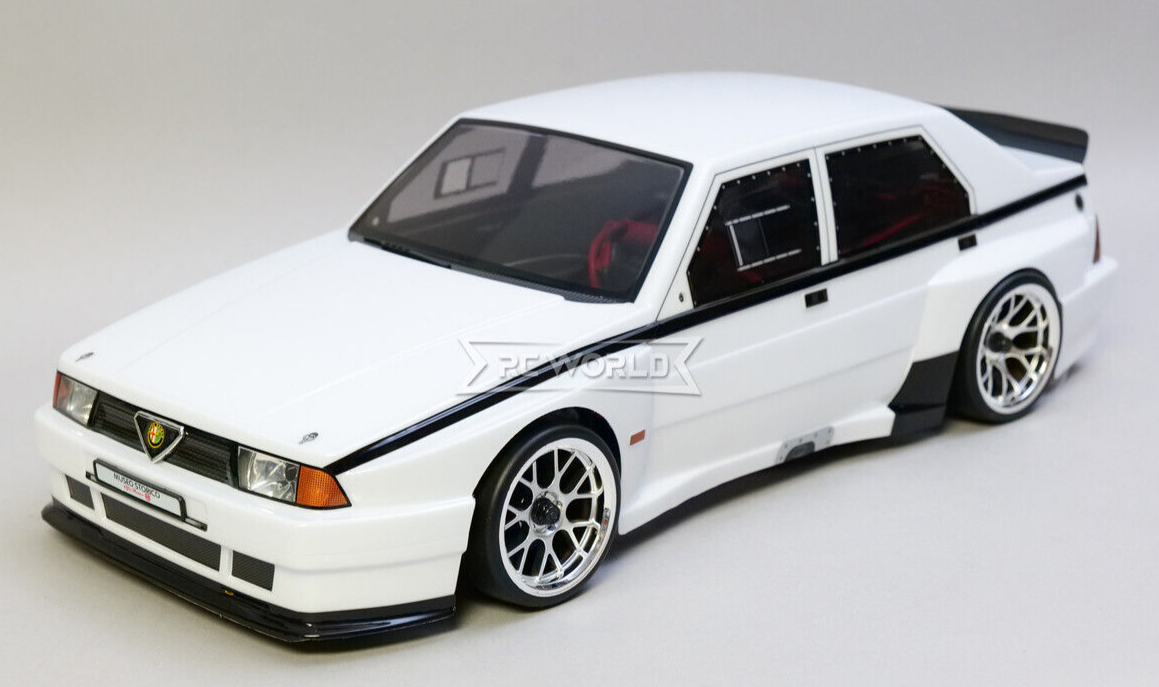 RC 1/10 Alfa Romeo 75 TURBO AWD Drift Car W/ LED *RTR* -RED- | eBay