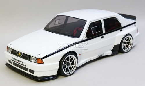 RC 1/10 Alfa Romeo 75 TURBO AWD Drift Car W/ LED *RTR* -RED- - 第 4/11 張圖片