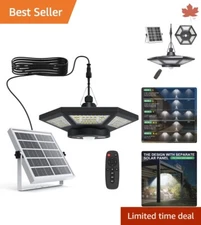 Versatile Solar Shed Lights - Motion Sensor - 5 Lighting Modes - Convenient