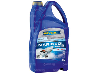 4 Liter RAVENOL MARINEOIL Petrol 25W-40 Made in Germany