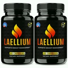 Laellium for Weight loss , Advanced Fat Burning and Energy Capsules - 2 Pack