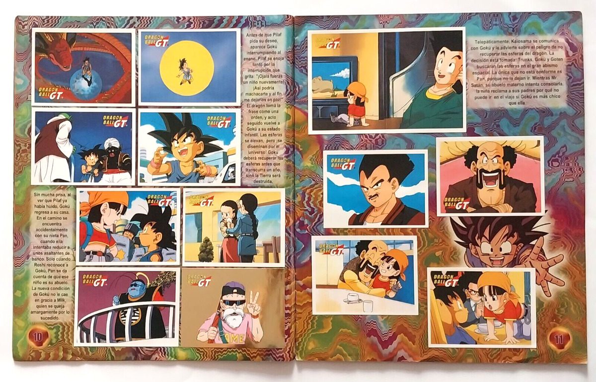 ALBUM DRAGON BALL GT NAVARRETE + SET COMPLETO