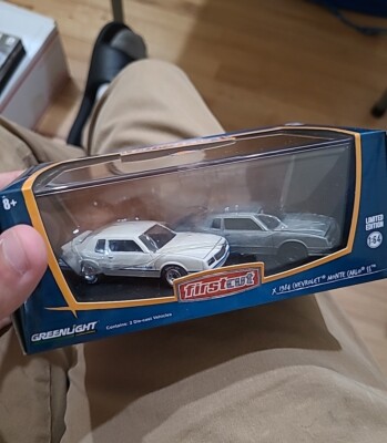 Greenlight 1/64 First Cut 1984 Monte Carlo SS Two Pack New Sealed 2015