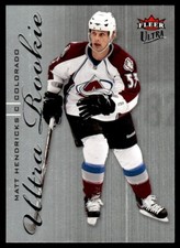 2009-10 Ultra ROOKIE Matt Hendricks Rookie Colorado Avalanche #230