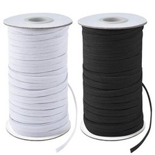 160 Yards Length 1/8" Width Elastic Cord Elastic Bands Elastic Rope Heavy Str...