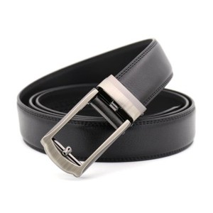 buckle pu comfort lock belt automatic leather
