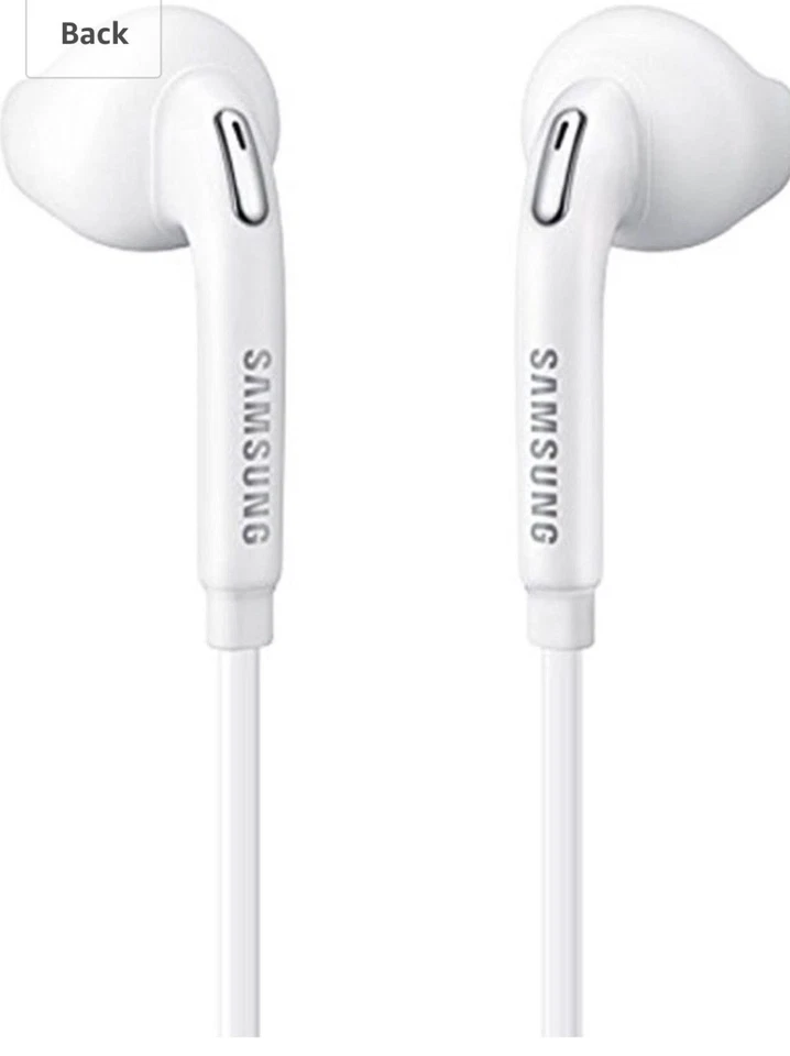 OEM Genuine Authentic Samsung Headphone Earbuds; Part Number EO-EG920BW - Image 2 of 4