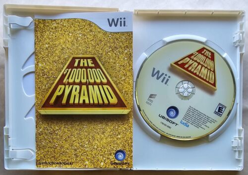 The 1,000,000 Pyramid (Nintendo Wii, 2011) CIB Complete and Tested - Afbeelding 1 van 5