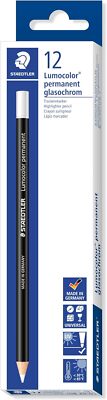 Staedtler Lumocolor 108 20 - Permanent Omnichrom Bleistift - 12er Box, Farbe wählbar