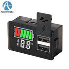 DC 8 ~ 30 V Typ-C USB Lithium Batterie Füllstandsanzeige Messgerät Voltmeter