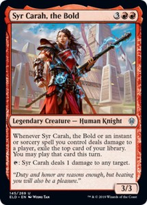 Syr Carah, the Bold - Foil x1 - Throne of Eldraine - NM-Mint, English - Throne o