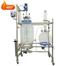 Laboratory Crystallization Reactor Jacketed Glass Reactor 10L 20L 30L 50L 100L