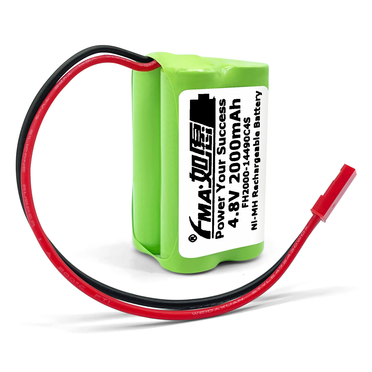 4.8V 2000mAh Ni-MH Battery for Electric Screwdriver Light Trimmer AA4SXSYP Ziver202  