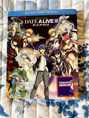 Date A Live III: Season Three (Blu-ray/DVD, Digital, 4-Disc Set 