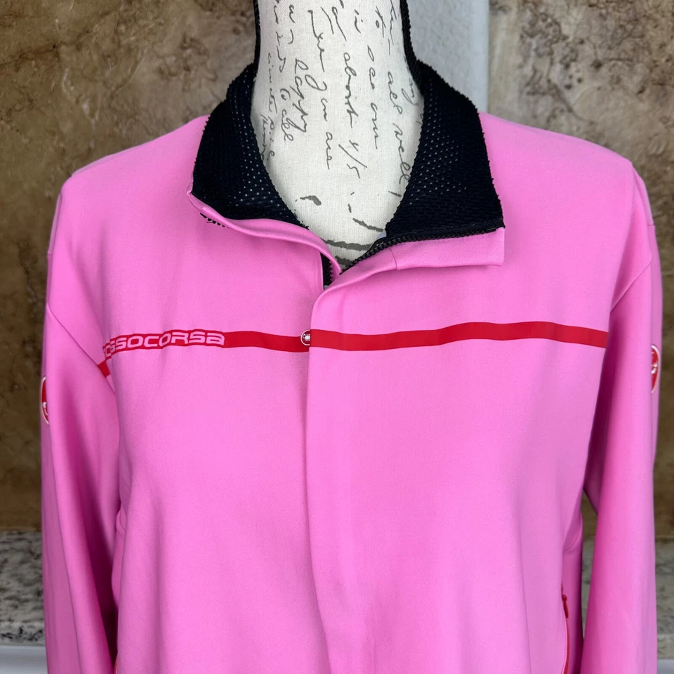 Chaqueta Castelli Rosso Corsa Gore Windstopper para mujer 3XL Gore Rosa Ciclismo Ciclismo Foto 2 de 4