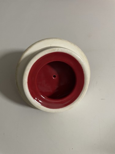 TEAVANA Red TEAPOT Ceramic STAINLESS HANDLE HOLDS 3 CUPS EX CONDITION - Picture 5 of 9