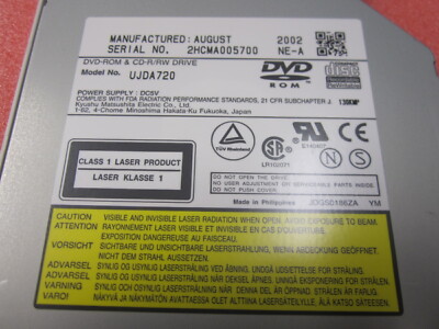 DVD-ROM & CD-R/RW Drive UJDA720 NEC Laptop & Roland Boss VS-2000