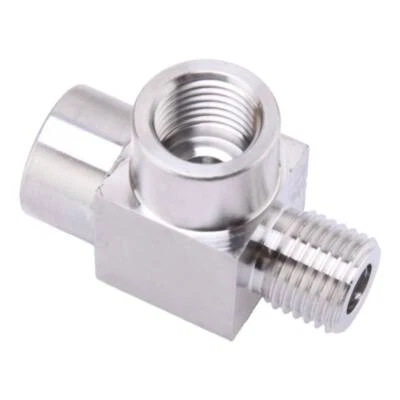 DWCX Camiseta de calle M14x1,5 macho hembra montaje de tubería de acero inoxidable combustible aire aceite B9