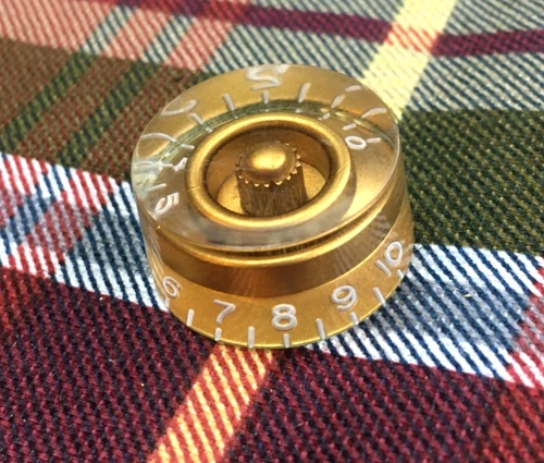 Gold Gibson Les Paul Guitar Speed Knob~ SG, ES, Custom Shop