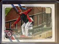 2021 Topps Series 1 Juan Soto Wearing Mask Ssp Photo Variation Nationals Padres