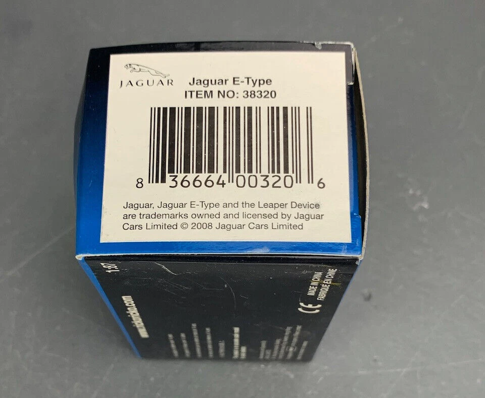 1:87 Ricko 1974 Jaguar E-Type V-12 recarga, negro ¡nuevo en caja! HO5763 Foto 2 de 3