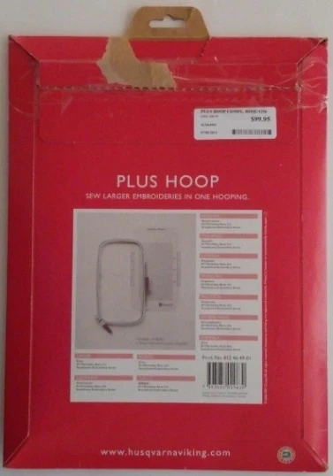 Husqvarna Viking #1+ Orchidea, Rose, Iris, Scandinavia Embroidery Plus Hoop - Image 3 of 3