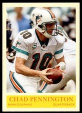 2009 Philadelphia 101 Chad Pennington Miami Dolphins Football Card