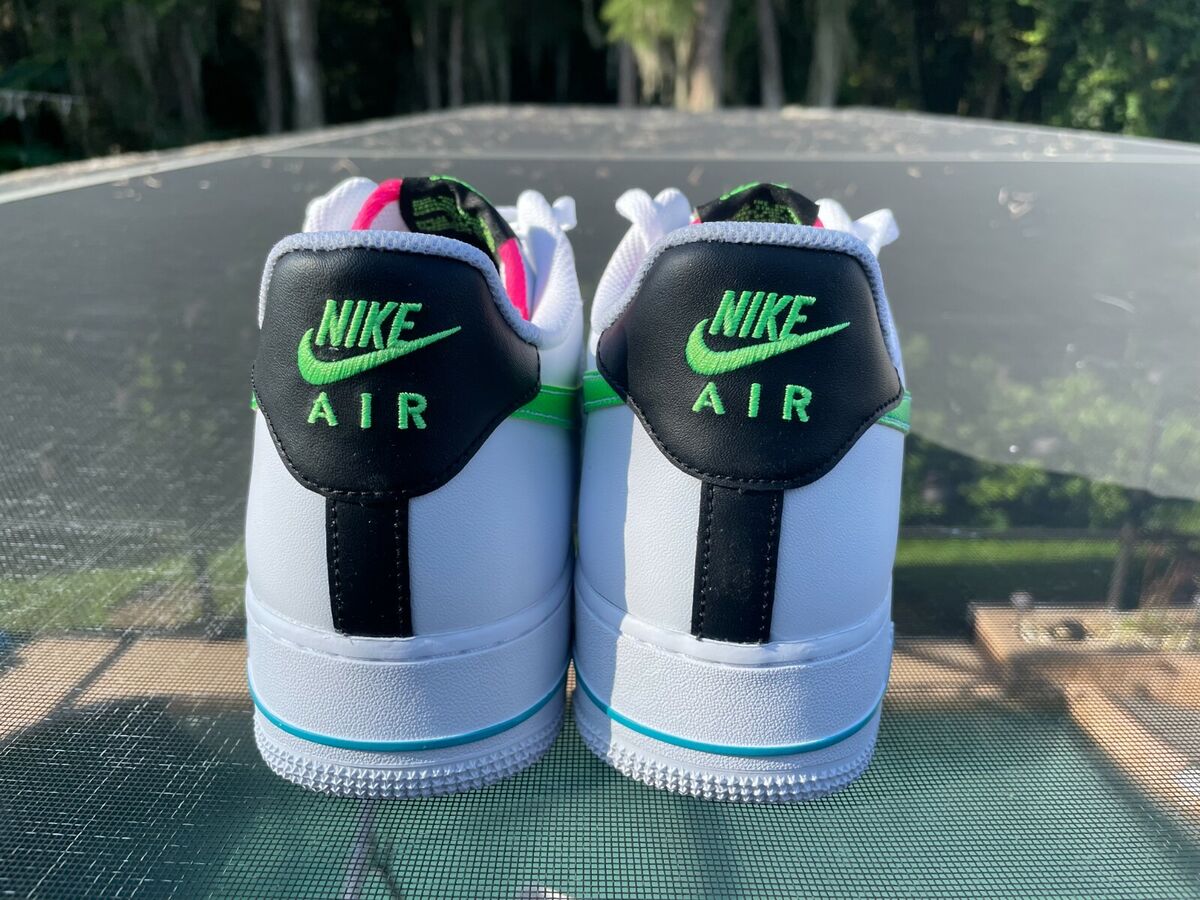 New Air Force 1 '07 LV8 'White Aquamarine' (DJ5148-100) Size New Air Force 1 '07 LV8 'White Aquamarine' (DJ5148-100) Size