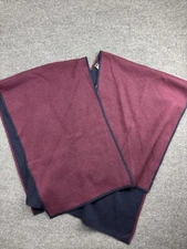 Kerisma Angora Blend Poncho Women's O/S Red/Blue Pull On Cape Bolero NWT