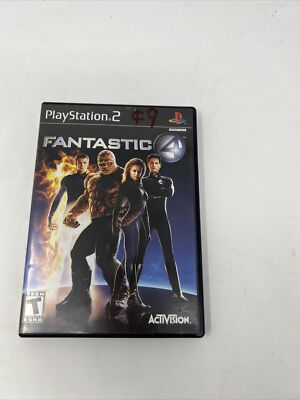 Fantastic 4 Four - Playstation 2 PS2 Game - Complete & Tested