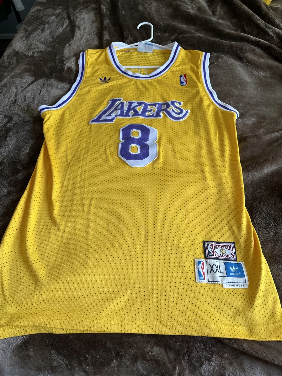 Kobe Bryant #8 Los Angeles Lakers Adidas Swingman NBA Hardwood