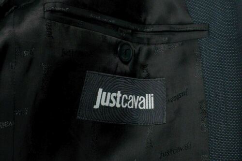 Traje para hombre Just Cavalli de lana de un botón EE. UU. 40 IT 50 - Imagen 9 de 9