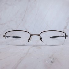 Oakley Sculpt 2.0 Eyeglasses Toast Brown Semi Rimless Mens Frames 50-18-142