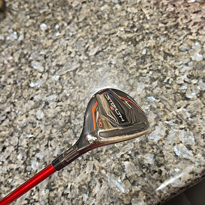 Taylor Made Stealth 2  4H Hybrid 23° RH Stiff Flex Graphite Shaft Red/Black