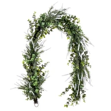 72" Green Rosemary & Eucalyptus Garland