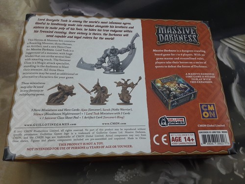 Massive Darkness : Heroes and Monster Set – Sorcerers vs Lord Tusk Unused! - Picture 4 of 4